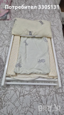  Бебешко легло O'baby , снимка 12 - Мебели за детската стая - 51368495