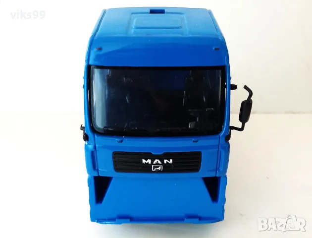 Метален Влекач MAN TG510A Welly Мащаб 1:32, снимка 7 - Колекции - 49315672