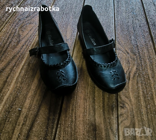 Детски черни официални обувки Естествена кожа размер 33, снимка 2 - Детски обувки - 54048989