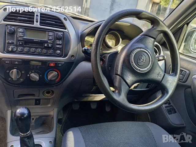 Продавам джип Toyota Rav4, 2001 г. тъмнозелен металик, десен волан, снимка 6 - Автомобили и джипове - 51357094
