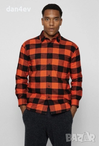 Карирана риза-яке BOSS Orange
