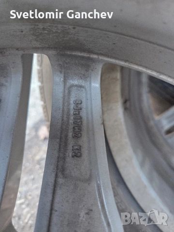 Borbet 17" 5x120 ET 30, снимка 10 - Гуми и джанти - 53800832