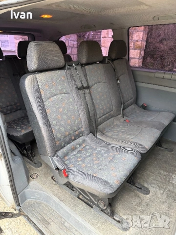 Mercedes Vito 111CDI 9места XXXL W639 6скорости 2008г, снимка 11 - Бусове и автобуси - 53879488