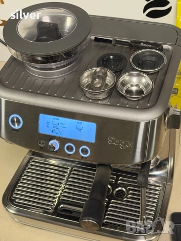 Кафемашина кафе автомат SAGE с гаранция , снимка 6 - Кафемашини - 52543924