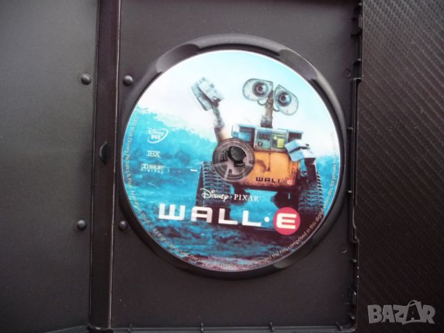 Wall E DVD филм Pixar Уол-И роботче фантастика любов бъдещето, снимка 2 - Анимации - 46042011