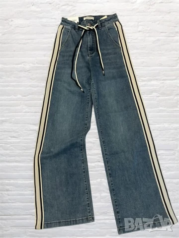 Дънки с кант, снимка 2 - Дънки - 50922052