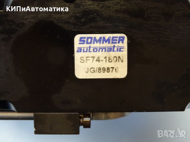 пневматичен ротор SOMMER AUTOMATIC SF74-180N Pneumatic Flat Swivel Unit, снимка 8 - Резервни части за машини - 46581921