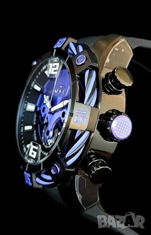 часовник INVICTA Bolt Chronograph Purple 52 mm, НОВ , снимка 4 - Мъжки - 46743818