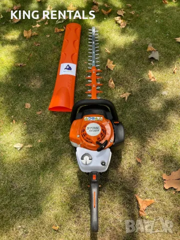 Под Наем! Бензинов храсторез - Stihl HS 82 R, снимка 3 - Градинска техника - 47069661