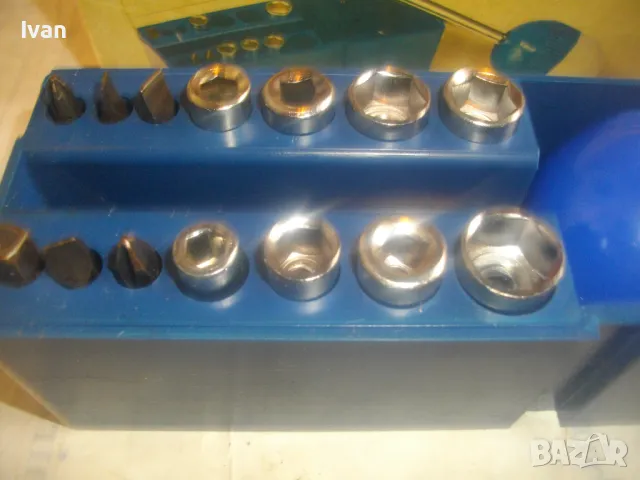 НОВА НЕМСКА РЕТРО ВИНТИДЖ ТРЕСЧОТЪЧНА ОТВЕРТКА С БИТОВЕ И ТОРСОВЕ ГЕДОРЕ КОМПЛЕКТ 16 БРОЯ ЧАСТИ, снимка 6 - Гедорета - 49765563