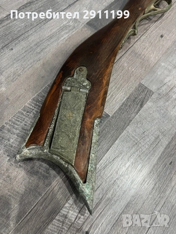 Реплика на кремъклийка, снимка 2 - Антикварни и старинни предмети - 53399020