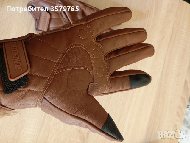 Мотоциклетни ръкавици, кожени, за колоездене, ръкавици за езда с цели пръсти, снимка 6 - Ръкавици - 52964221