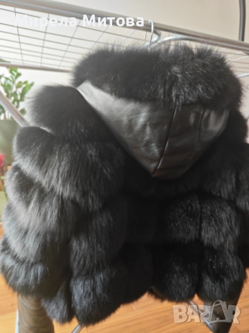 Дамско яке естествена кожа , снимка 3 - Якета - 53400355