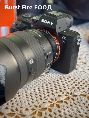 Фотоапарат Sony A7 II обектив 24-105 G OSS f4 + подарък чанта, снимка 7 - Фотоапарати - 54123538