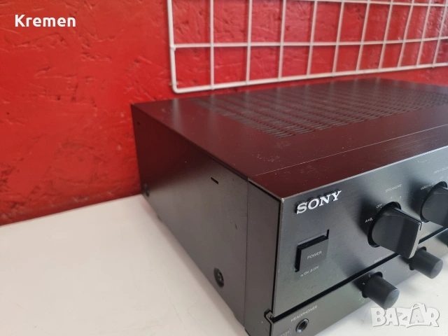 Усилвател SONY F- 110, снимка 3 - Ресийвъри, усилватели, смесителни пултове - 53810285