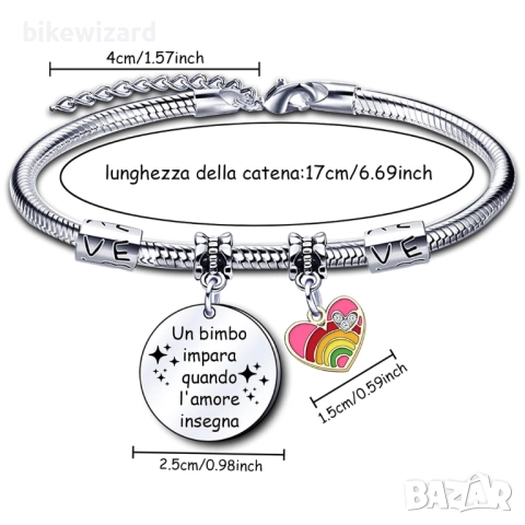 LUODAN  гривна от  медицинска стомана НОВА