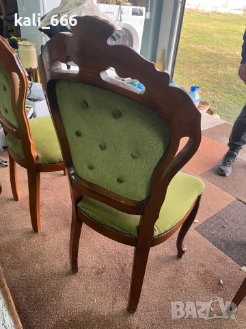 Барокови столове внос от Нидерландия, снимка 8 - Столове - 53428039