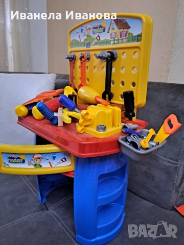 Детска работилница с инструменти, снимка 4 - Образователни игри - 53765300