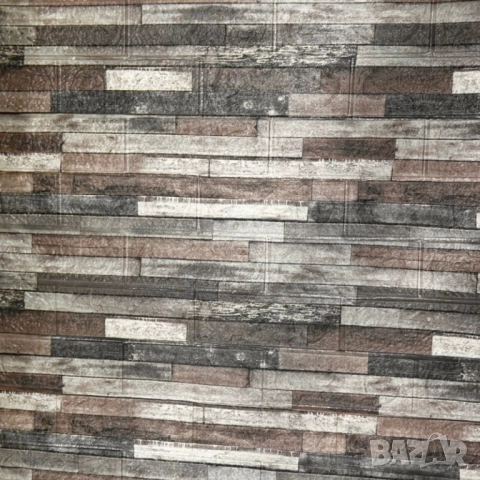 Декоративен 3D тухлен тапет за стени от PE пяна 77х70 см., снимка 5 - Други стоки за дома - 52042124