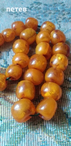 кехлибар. кехлибарена броеница. броеница., снимка 2 - Антикварни и старинни предмети - 53657140