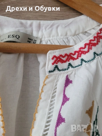 Нова ръчно бродирана блуза тип шевици , снимка 7 - Блузи с дълъг ръкав и пуловери - 54095832