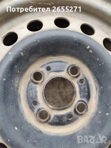 Метални джанти 14, снимка 5 - Гуми и джанти - 54224273