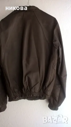 Мъжко кожено яке, снимка 2 - Якета - 49676674