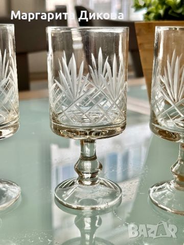 Кристални чаши за алкохол, снимка 3 - Чаши - 45266959