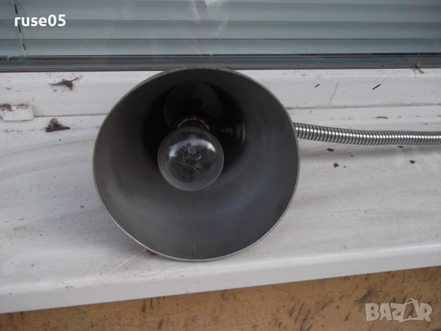 Лампа за бюро стара работеща - 1, снимка 4 - Настолни лампи - 51839093