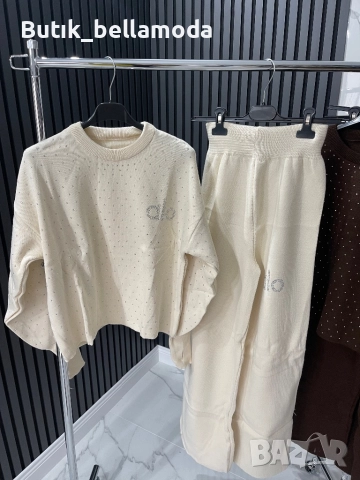 Сет плетен с камъни алоо, снимка 4 - Спортни екипи - 52975533