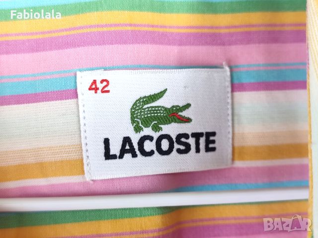 Lacoste blouse M, снимка 2 - Ризи - 45552721