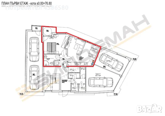 Продава 2-СТАЕН, гр. Варна с подземно паркомясто в цената - кв. Аспарухово, снимка 15 - Aпартаменти - 49088326