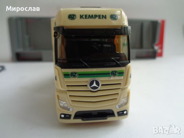 HERPA  H0 1/87 MERCEDES ACTROS КАМИОН МОДЕЛ ИГРАЧКА КОЛИЧКА, снимка 4 - Колекции - 46115001