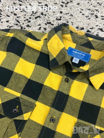 Мъжка риза ADIDAS. Размер М, снимка 3 - Ризи - 53349211