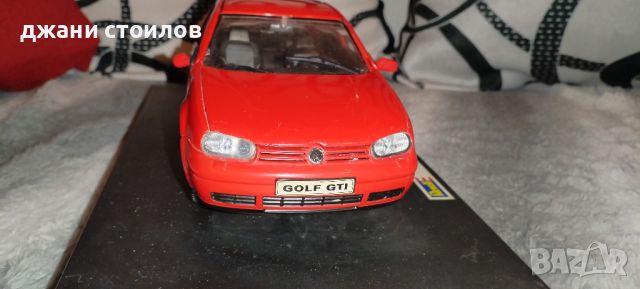 1:18 VW Golf Gti 1.9TDI голф 4 метална количка , снимка 1 - Колекции - 45366307