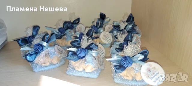 Подаръци за гости, за питка, кръщене или друг повод! Бебета от гипс!, снимка 3 - Други - 49445421