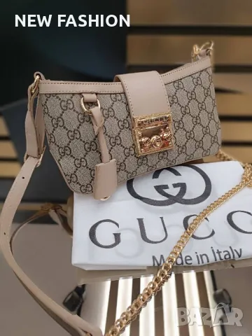 Дамски Кожени Чанти ✨ Gucci , снимка 1 - Чанти - 48924310