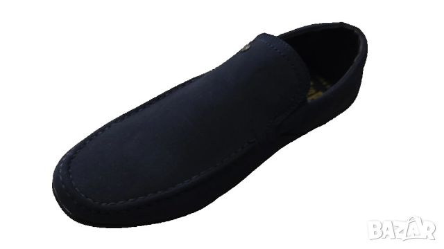 Официални  мъжки велурени обувки без връзки, снимка 6 - Официални обувки - 46098771