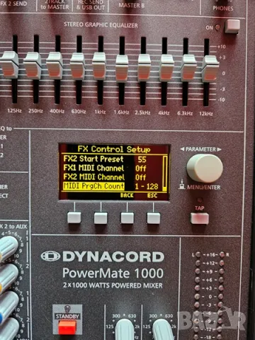 DYNACORD PowerMate 1000-3, снимка 5 - Ресийвъри, усилватели, смесителни пултове - 48584089