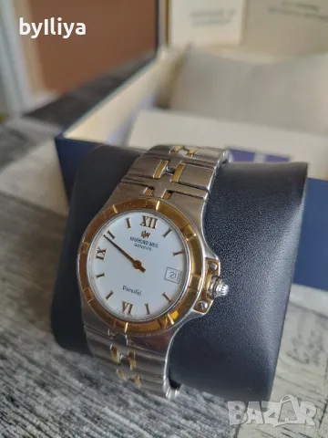 Мъжки , швейцарски , кварцов часовник - Raymond Weil Parcifal , снимка 3 - Мъжки - 50385146