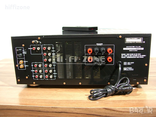 Усилвател   Akai am-67 , снимка 8 - Ресийвъри, усилватели, смесителни пултове - 53693721