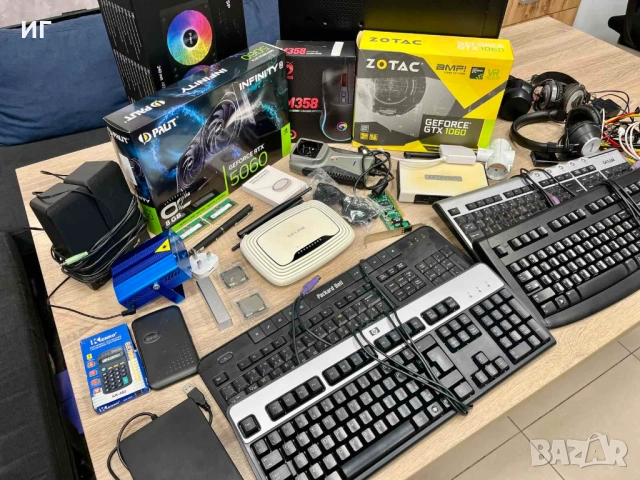 ПРОМО ЛОТ Intel/Apple/nVidia/батерия/колонки/клавиатура/рутер/слушалки, снимка 2 - Други - 52975272