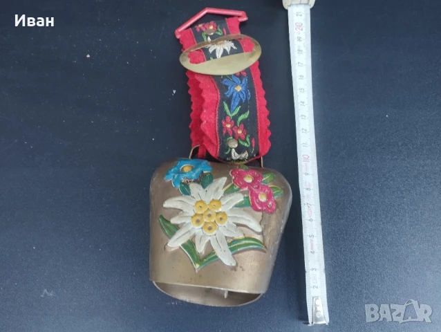 швейцарска хлопка / звънче / чан, снимка 5 - Други ценни предмети - 51323650