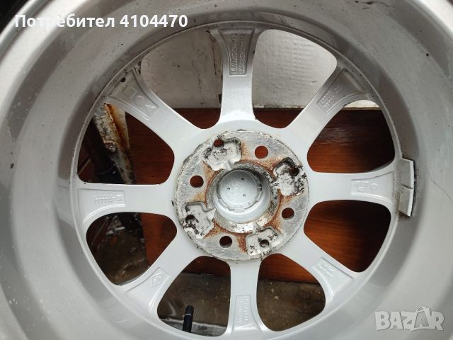 Лети джанти 15" 4х100 Smart Fortwo Forfour C453 W453, снимка 8 - Гуми и джанти - 46522172