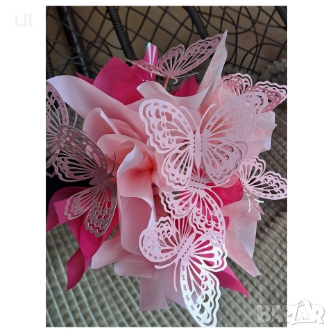 Светещи букети, снимка 2 - Романтични подаръци - 53137211