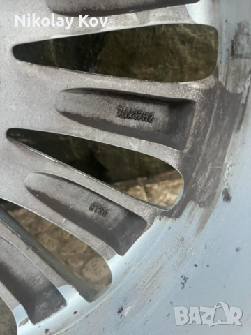 Алуминиеви джанти 17 ", снимка 4 - Гуми и джанти - 53964999