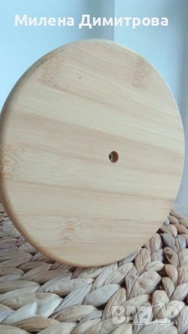 Бамбукова поставка за чаши, снимка 6 - Други стоки за дома - 53050908