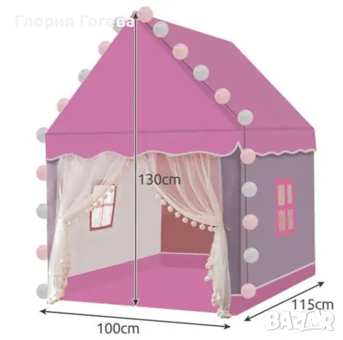 Детска палатка тип къщичка, снимка 3 - Други - 54072092