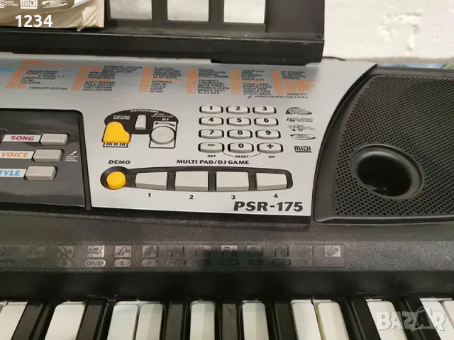 Синтезатор клавир YAMAHA PSR-175 пиано с 5 октави , снимка 7 - Синтезатори - 47308424