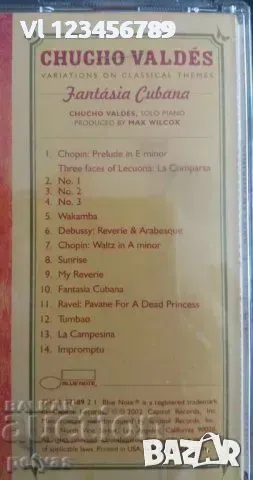 СД - Chucho Valdes - Fantasia Cubana, снимка 4 - CD дискове - 49863549